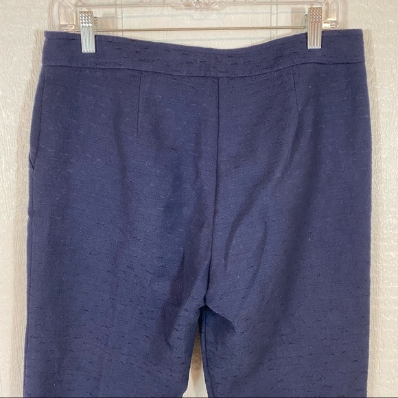 NEW Trina Turk Blue Jet Stream Ruffle Pants - Picture 8 of 12